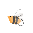 Bee shape